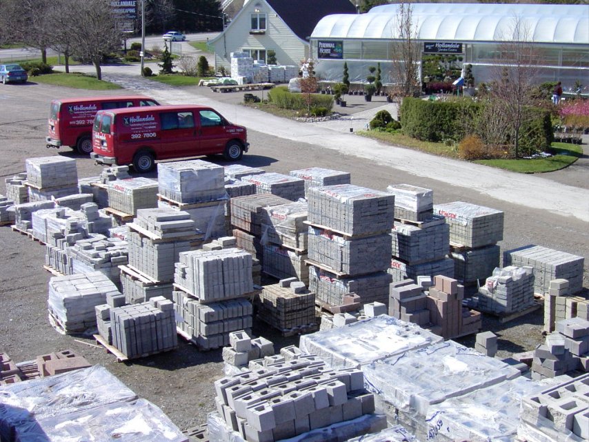 Largest Selection of Landscaping Stone in Trenton, Ontario at Hollandale Landscaping and Garden Centre Ltd.